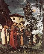 Albrecht Altdorfer, St Florian Taking Leave of the Monastery